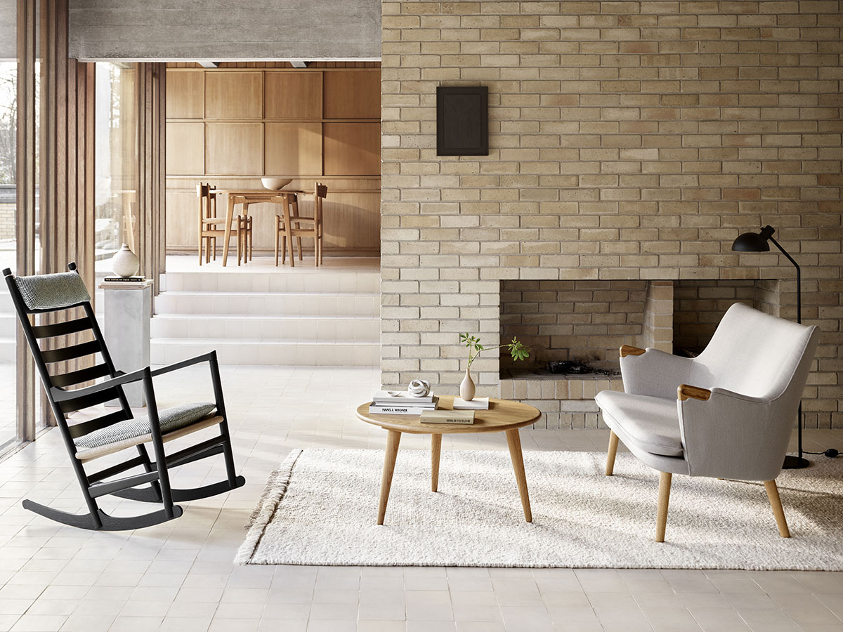 Carl Hansen Son Ch45 Rocking Chair