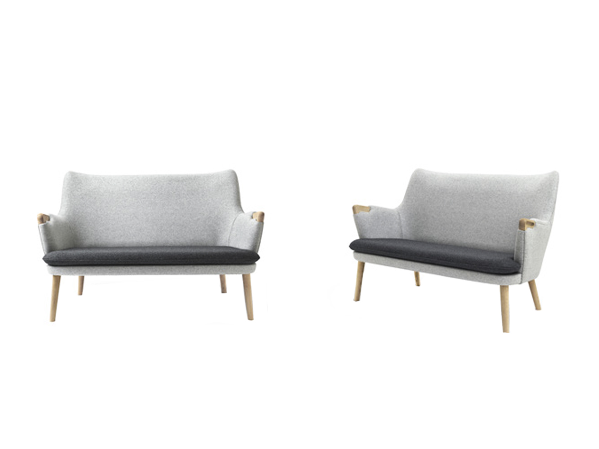 Carl Hansen Son Ch72 2 Seater Sofa