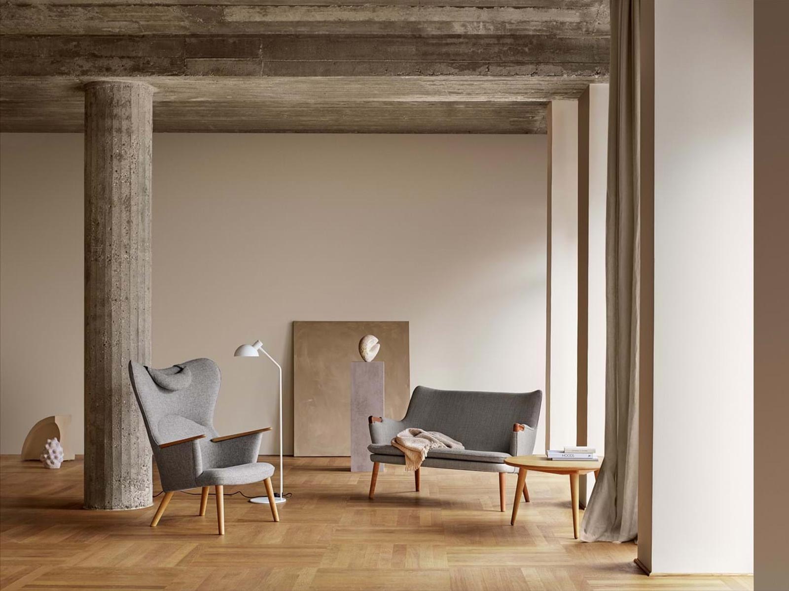 Carl Hansen Son Ch78 Lounge Chair Mama Bear