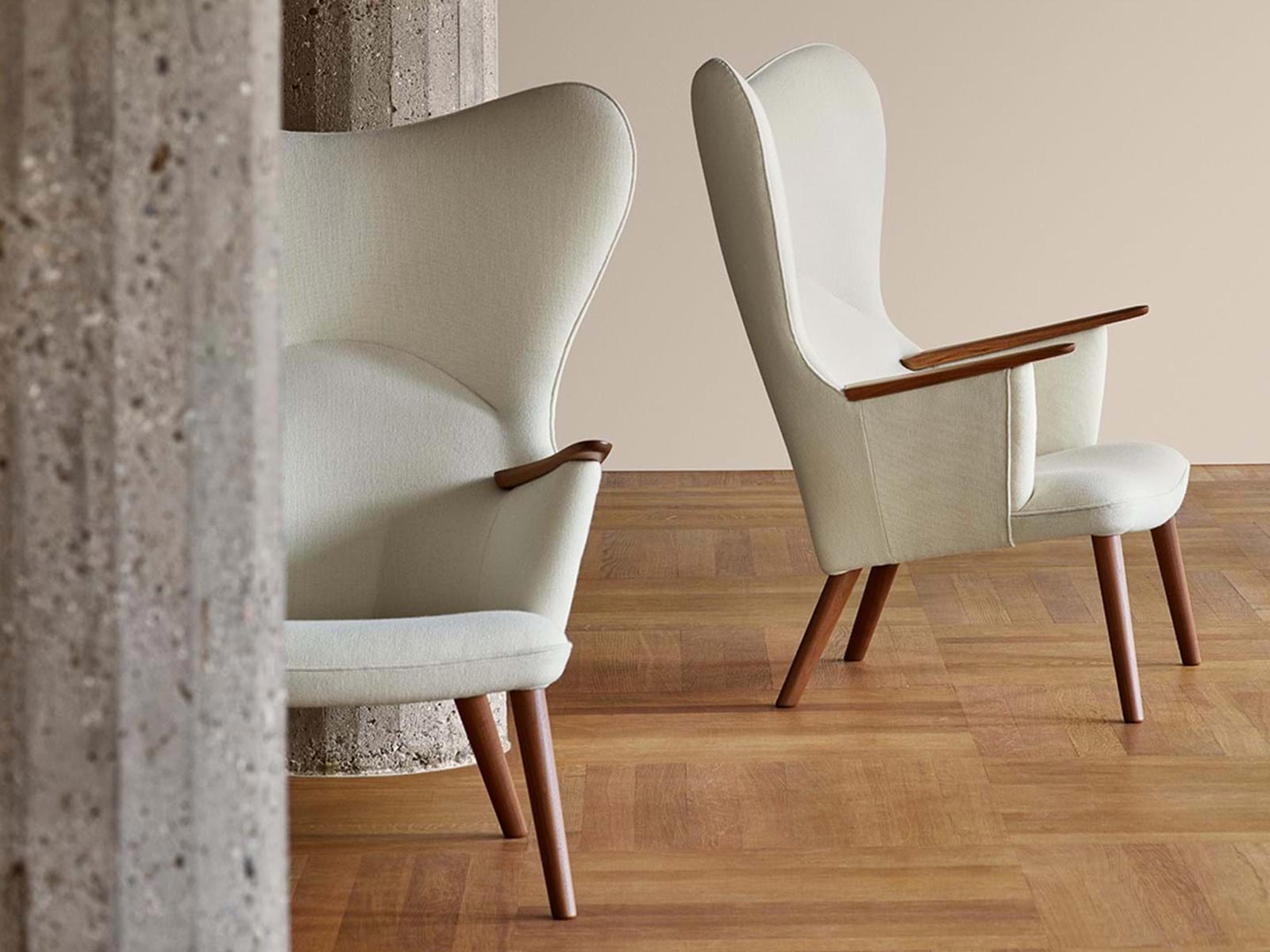 Carl Hansen Son Ch78 Lounge Chair Mama Bear