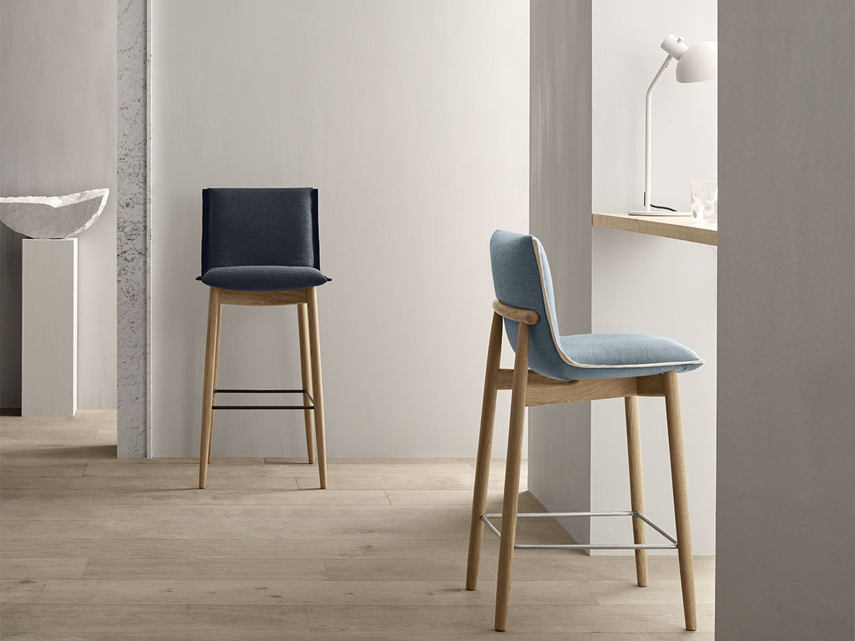 Carl Hansen Son E006 E007 Embrace Bar Stool