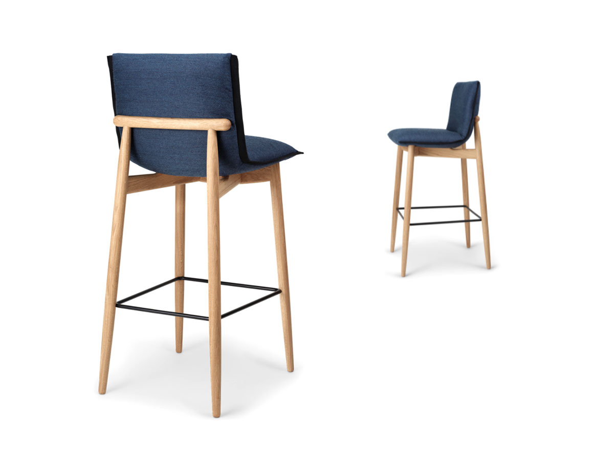 Carl Hansen Son E006 E007 Embrace Bar Stool