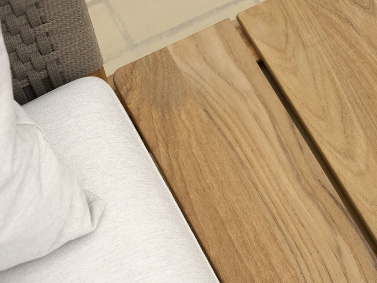 Carl Hansen Son Embrace 3 Seater Sofa With Side Table Outdoor