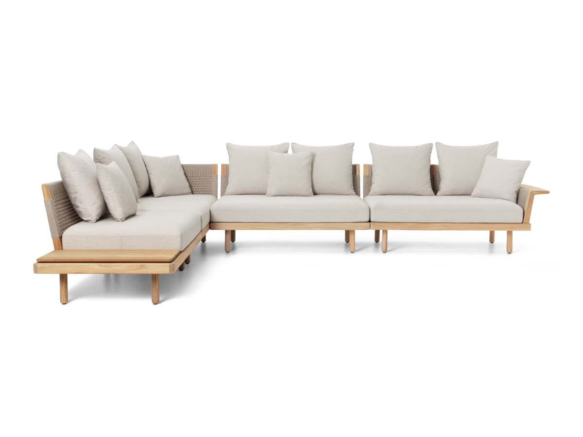 Carl Hansen Son Embrace Corner Sofa With Side Table Outdoor