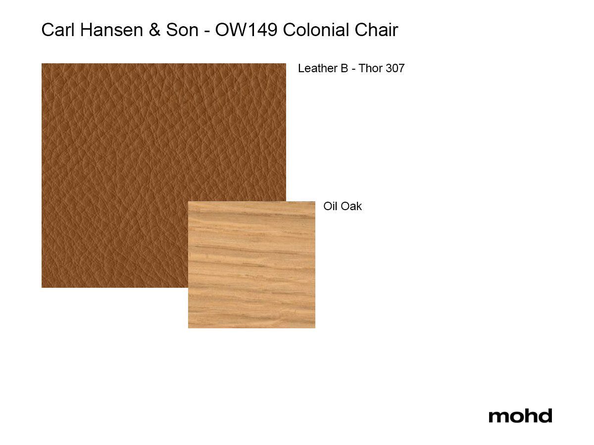 Carl Hansen Son Ow149 Colonial Chair Thor 307 Oil Oak