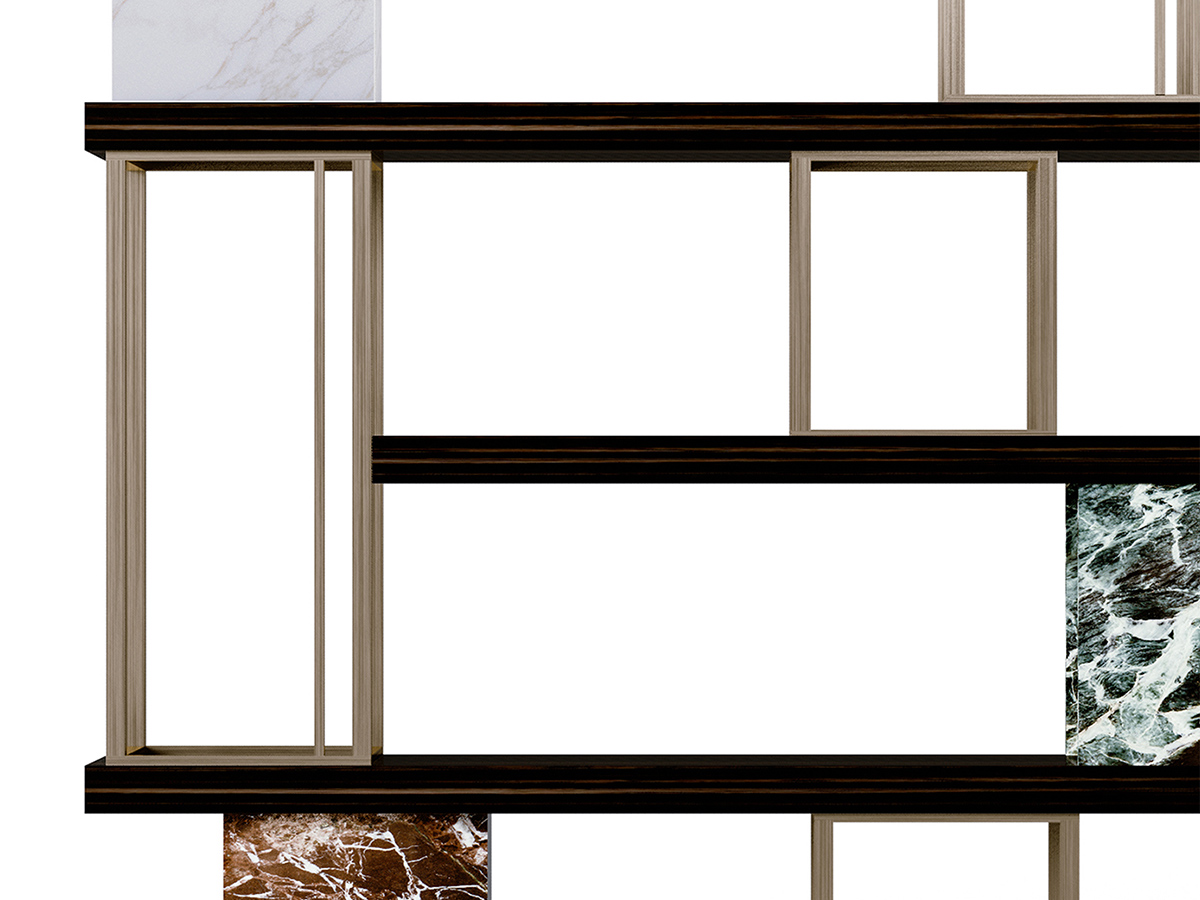 Carpanese Home Aida 120 Bookshelf