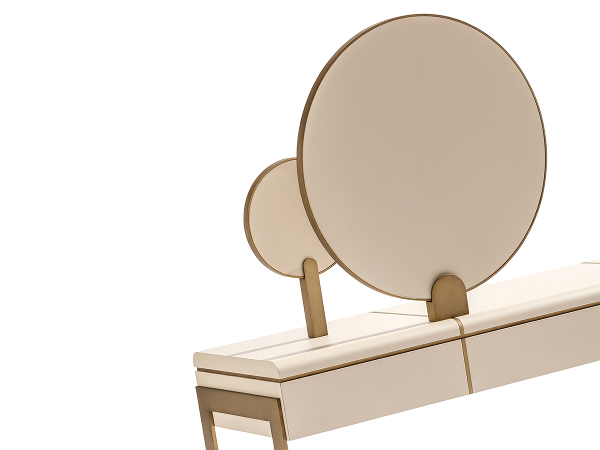 Carpanese Home Althea V Vanity Desk