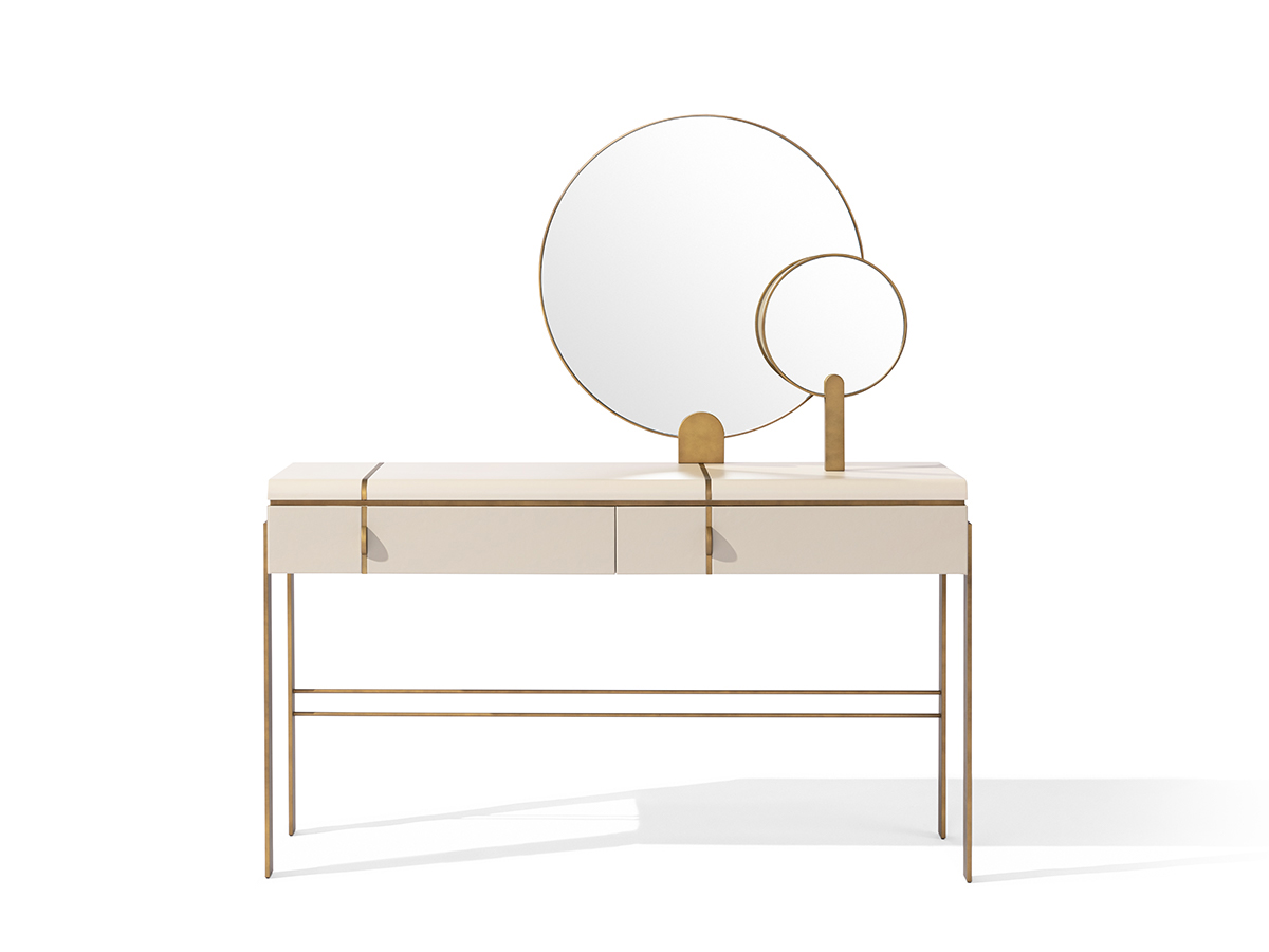 Carpanese Home Althea V Vanity Desk