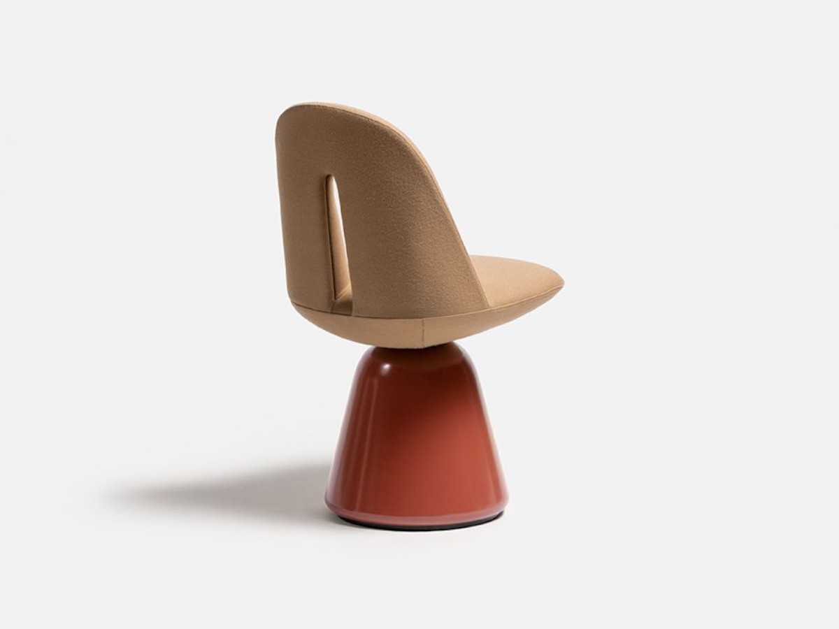 Carpanese Home Bill Chair Lacquered Base