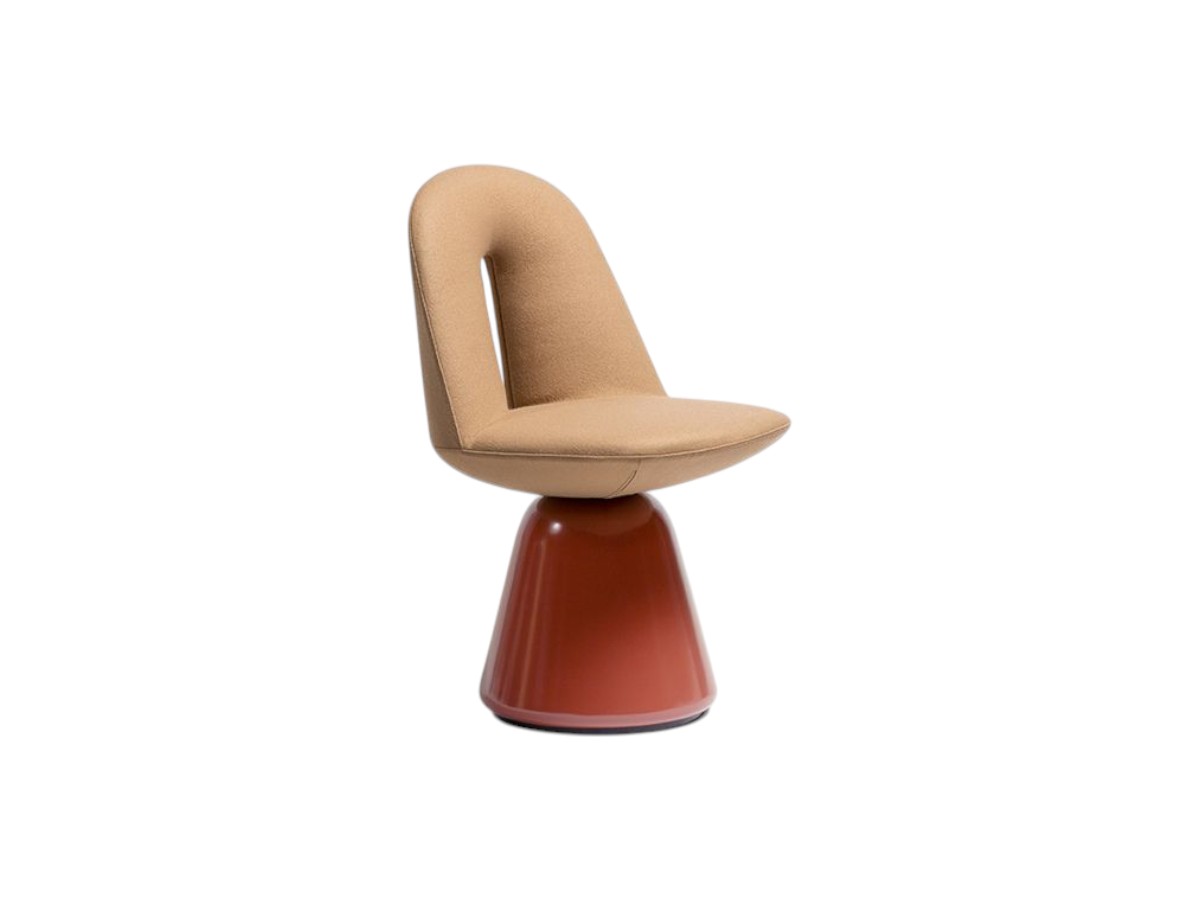 Carpanese Home Bill Chair Lacquered Base