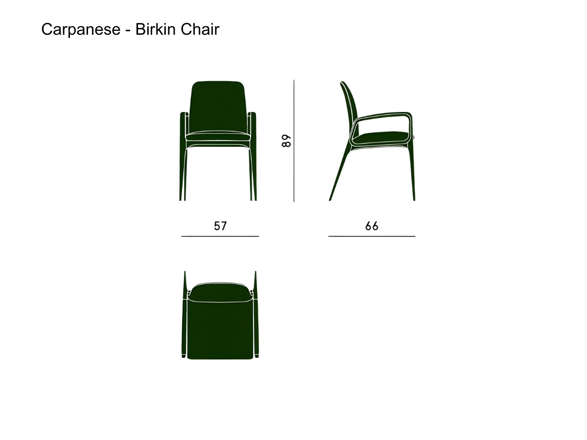 Carpanese Home Birkin Chair