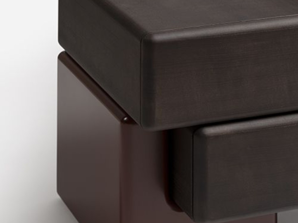 Carpanese Home Brick D Sideboard Lacquered Base Wooden Drawers