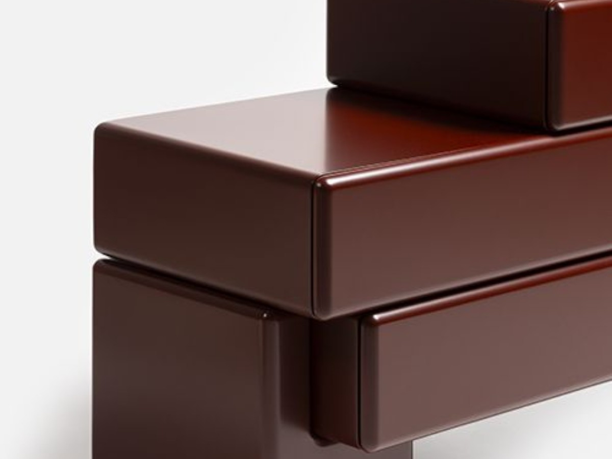 Carpanese Home Brick D Sideboard Lacquered Base And Drawers