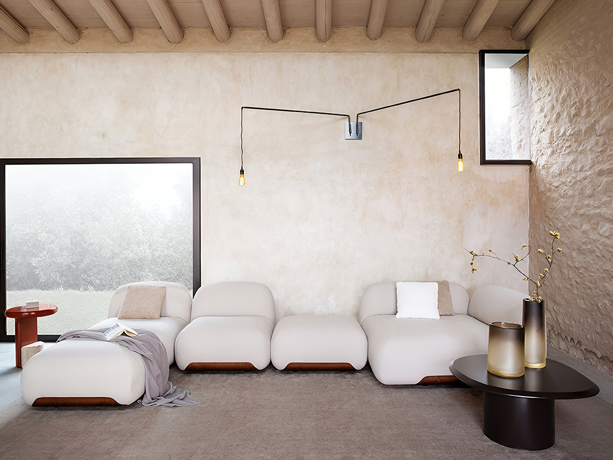 Carpanese Home Bubble Pouf