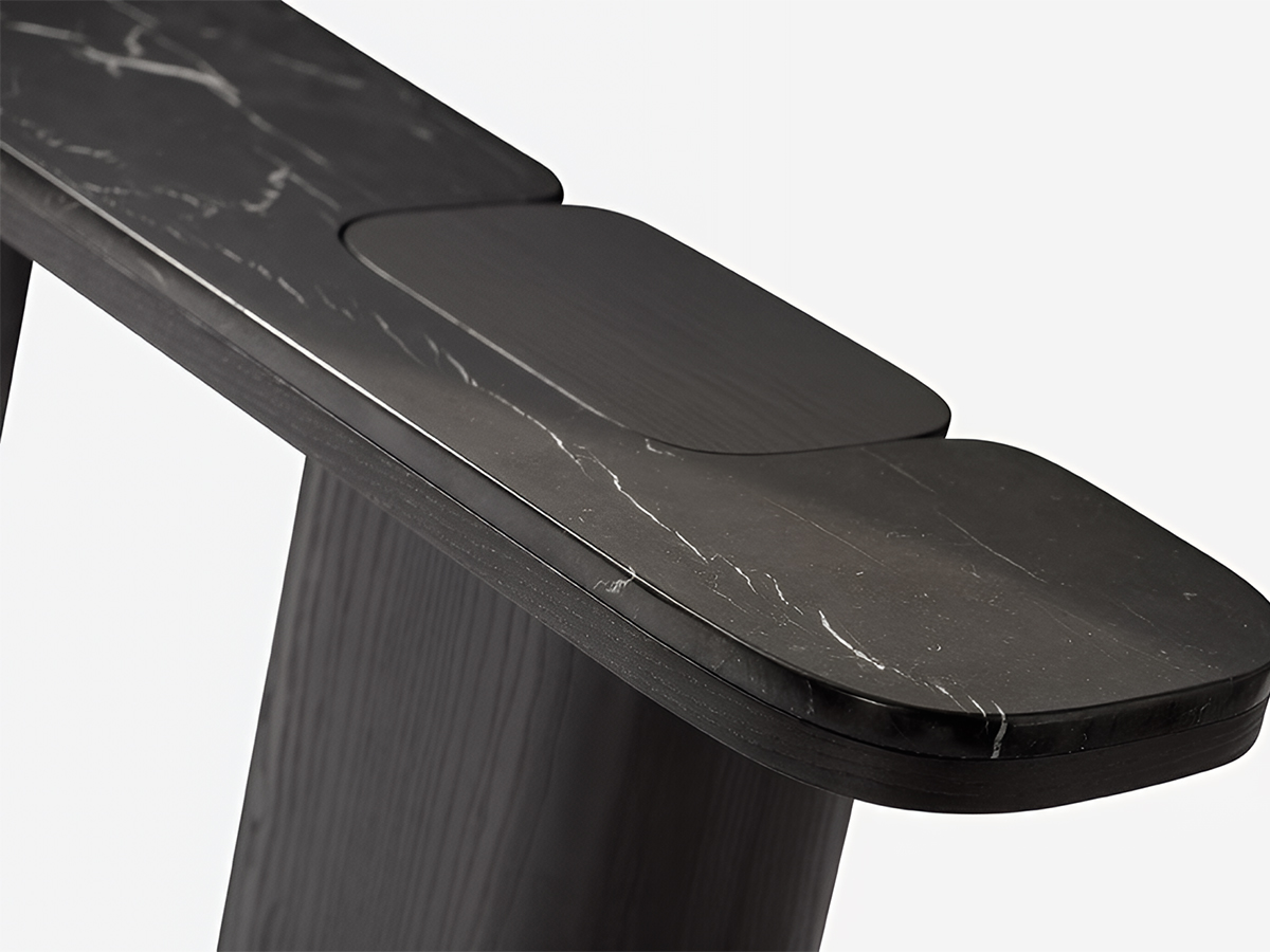 Carpanese Home Erice C Console Marble Top