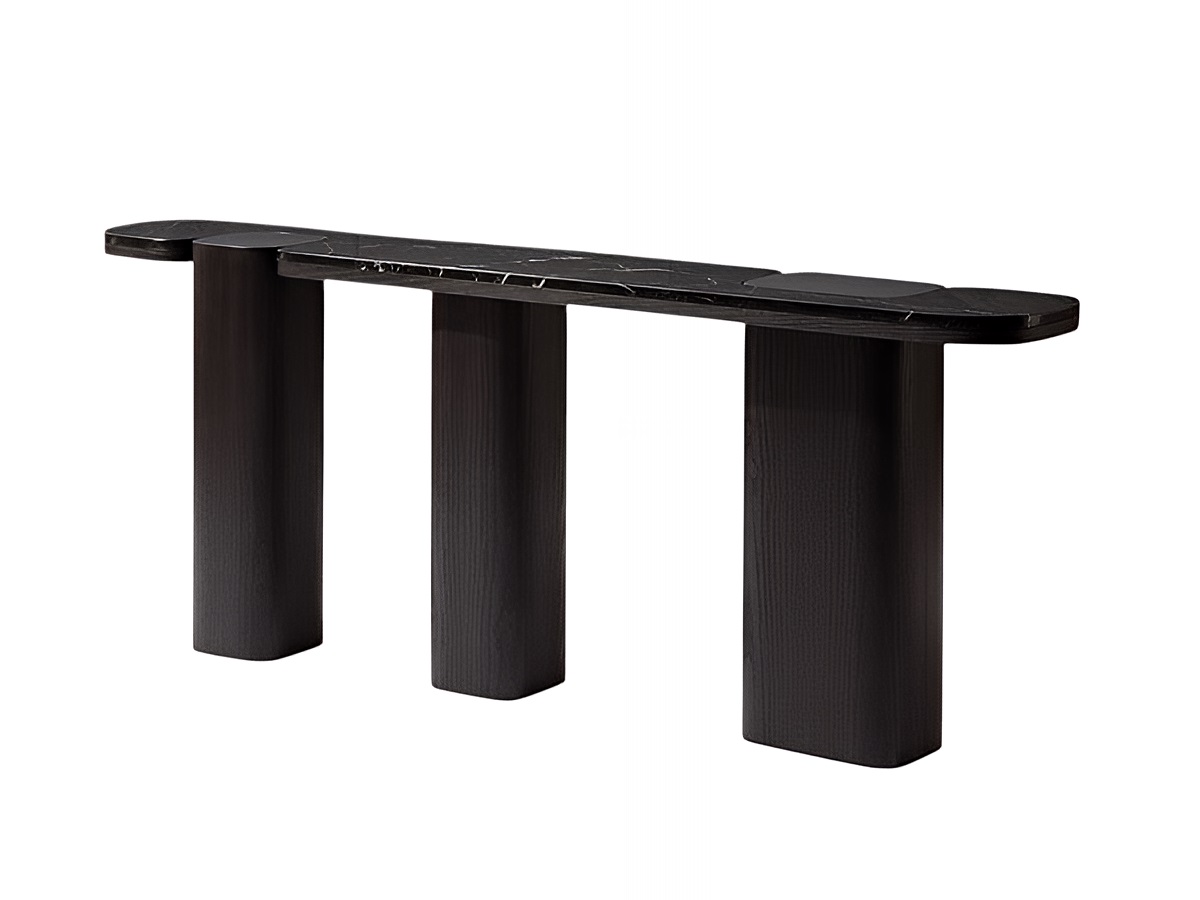 Carpanese Home Erice C Console Marble Top