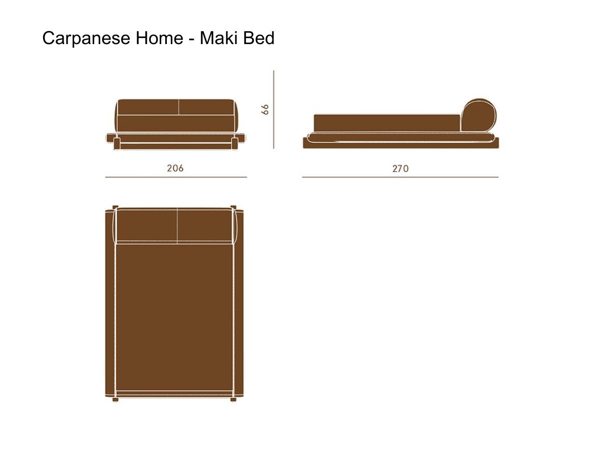 Carpanese Home Maki Bed