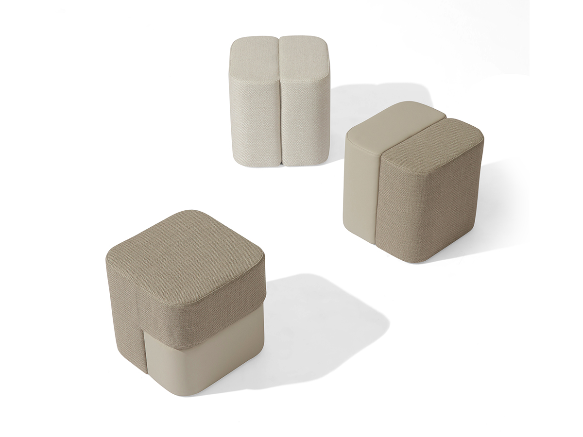 Carpanese Home Rocha Pouf