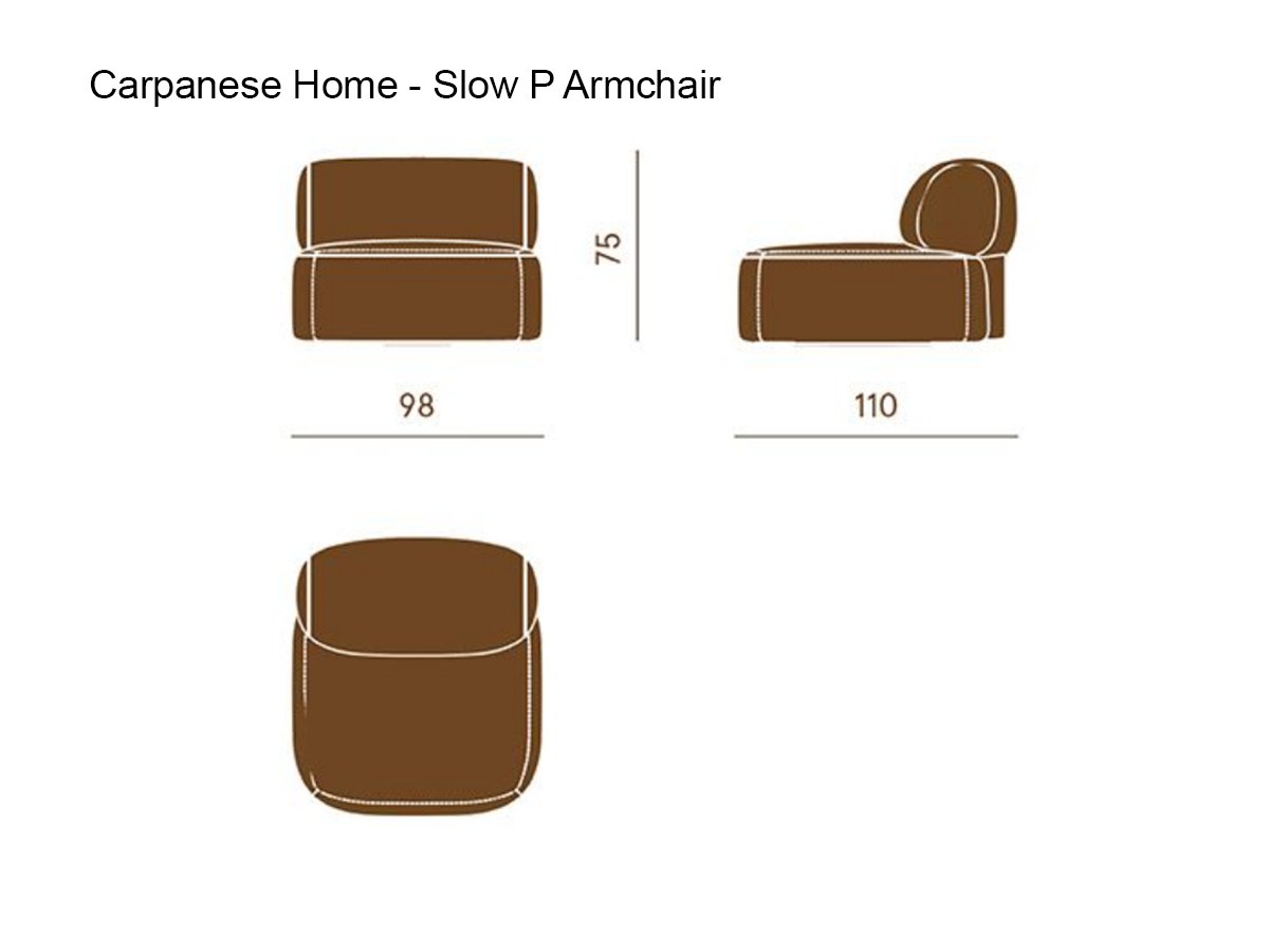 Carpanese Home Slow P Armchair
