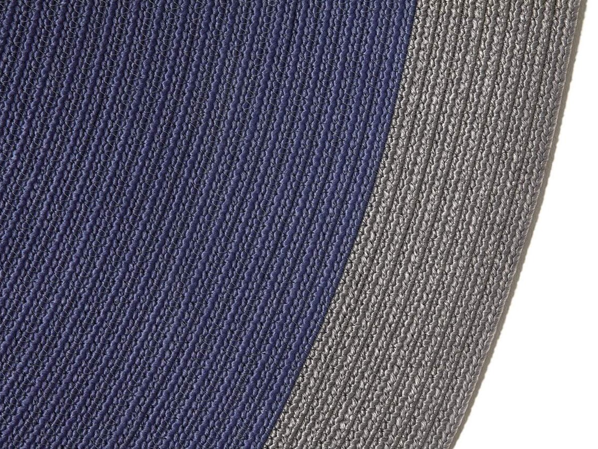 Cassina 061 Circus Carpets Outdoor Blue With Gray Edge