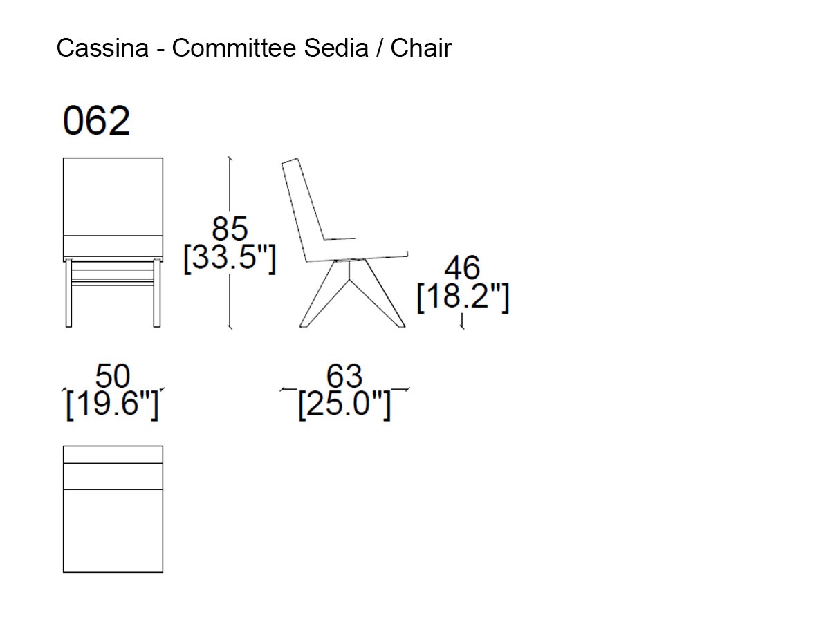 Cassina 062 Committee Chair