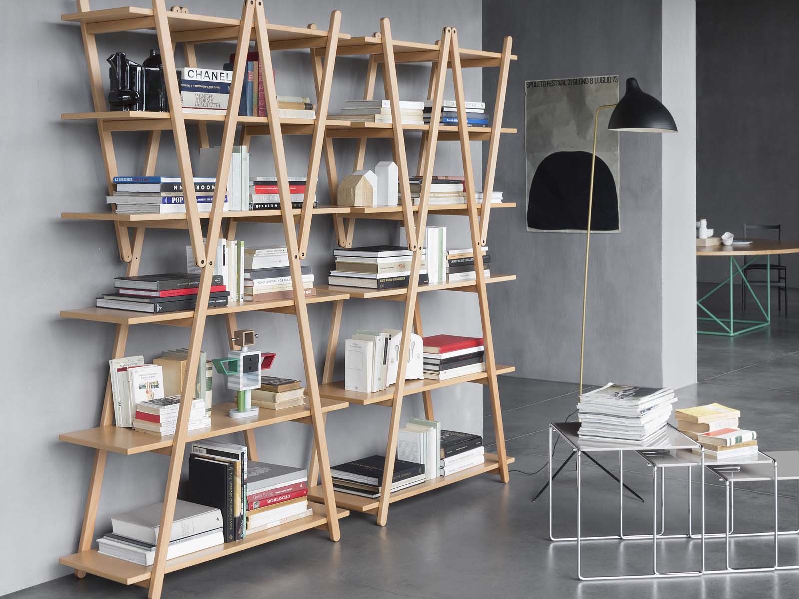 Cassina 114 Nuvola Rossa Bookcase