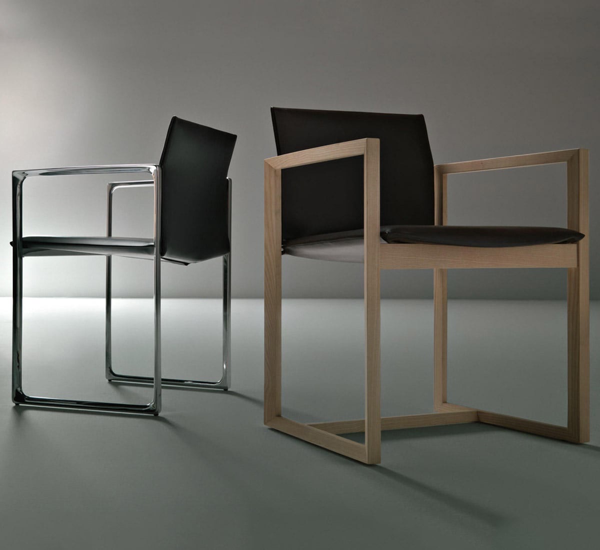 Cassina 184 Eve Chair Polished Aluminium 1f Ivory Saddle Leather