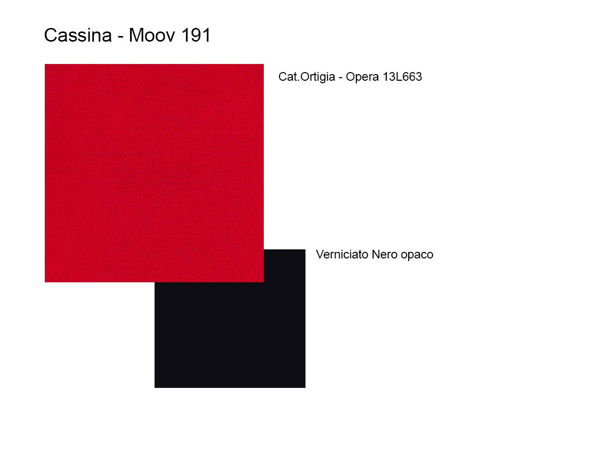 Cassina 191 Moov Sofa 220x85 Ortigia Opera 13l663