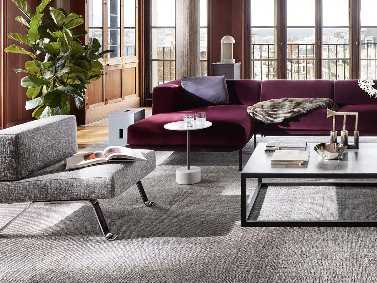 Cassina 194 9 Coffee Table Carrara Marble Top Anthracite