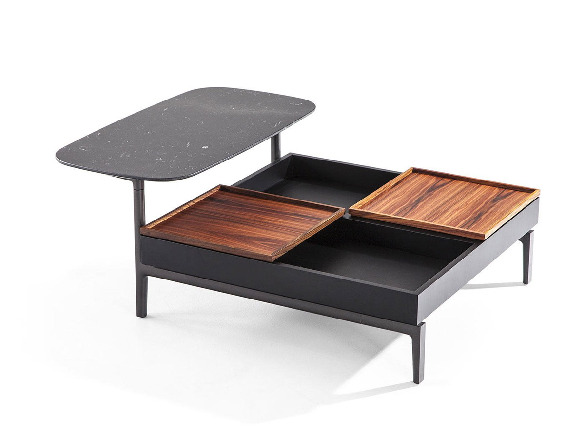 Cassina 249 Volage Ex S Coffee Table With Trays