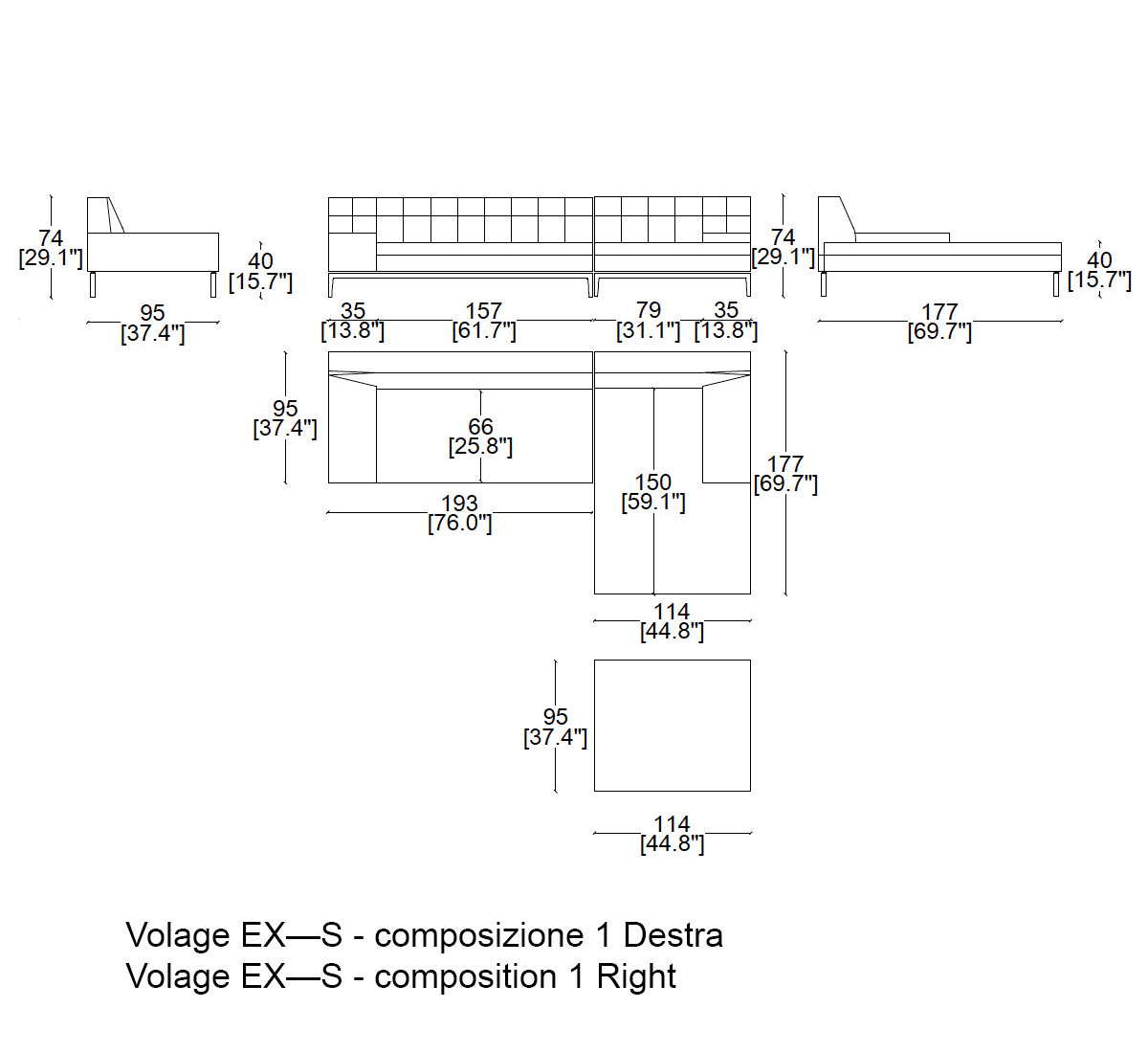 Cassina 249 Volage Ex S Collection