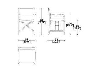 Cassina 298 Folding Chair Unicredit Pavilion Project