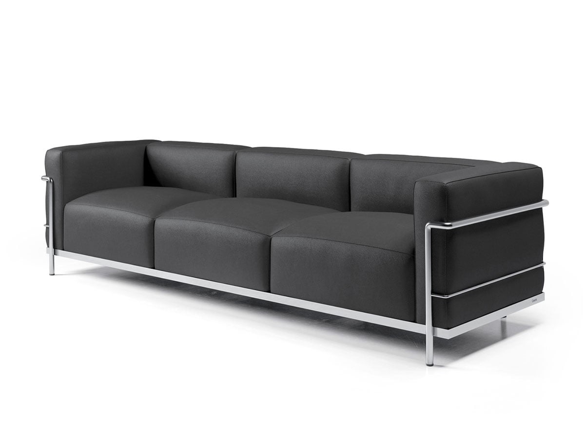 Cassina 3 Fauteuil Grand Confort Grand Modele 3 Places 3 Seater Sofa Lcx 13y414