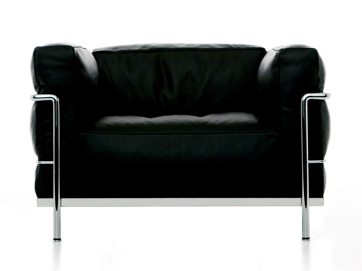 Cassina 3 Fauteuil Grand Confort Grand Modele Armchair