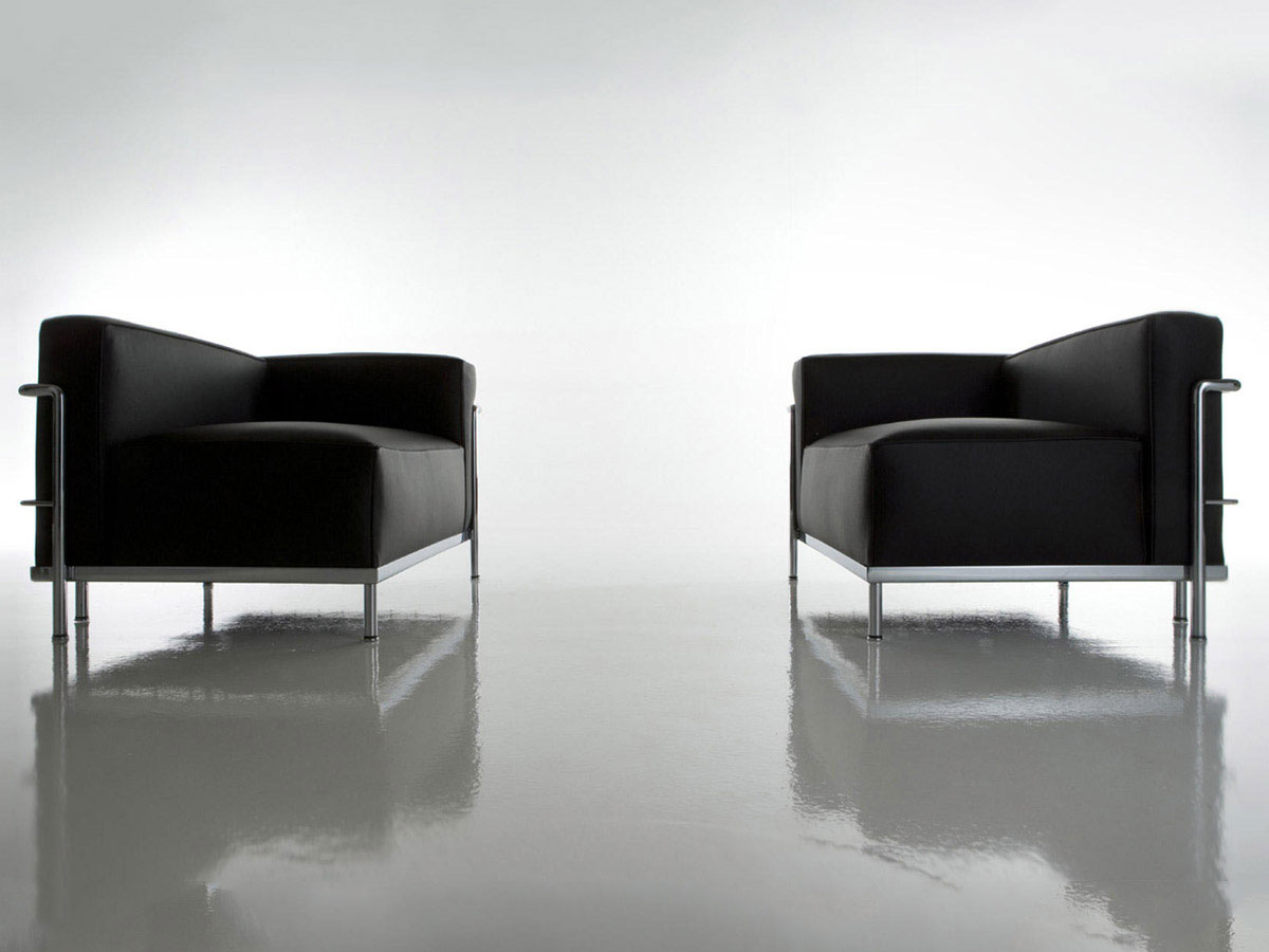 Cassina 3 Fauteuil Grand Confort Grand Modele Meridienne Armchair