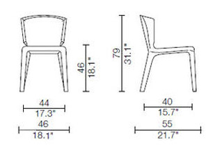 Cassina 369 Hola Chair
