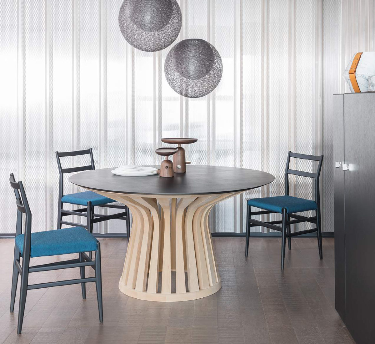 Cassina 390 Lebeau Wood Table