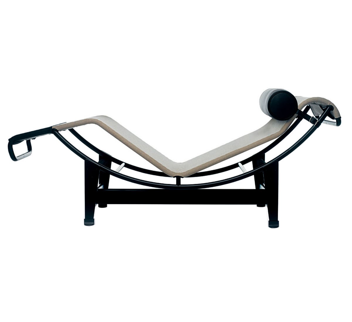 Cassina 4 Chaise Longue A Reglage Continu Durable Special Beige Canvas