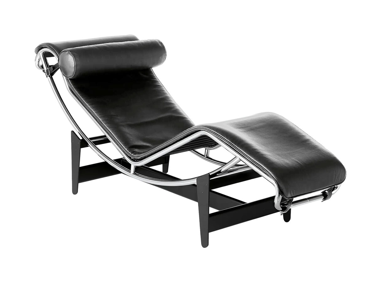 Cassina 4 A Reglage Continu Durable Chaise Longue Scozia 13x606 Graphitechromed