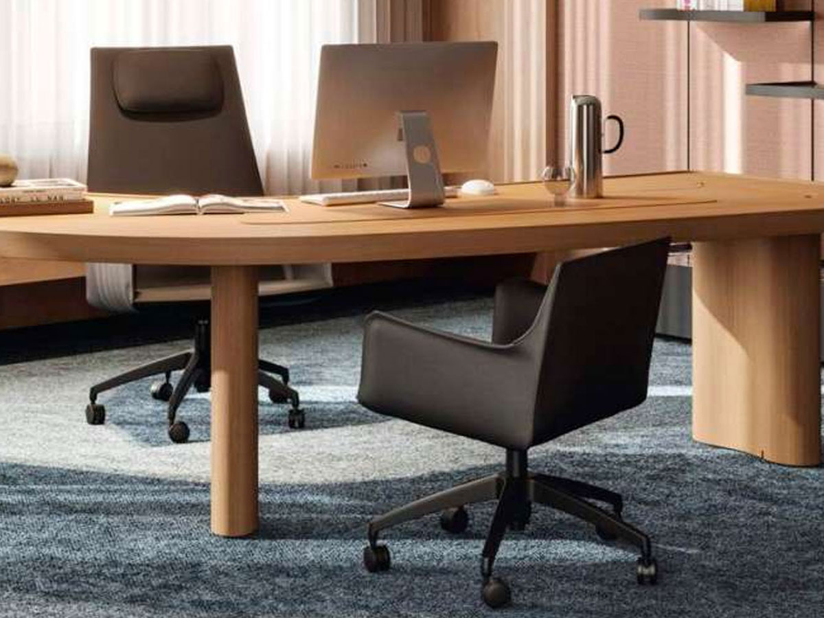 Cassina 413 Cab Office Conference Maxi Chair Black