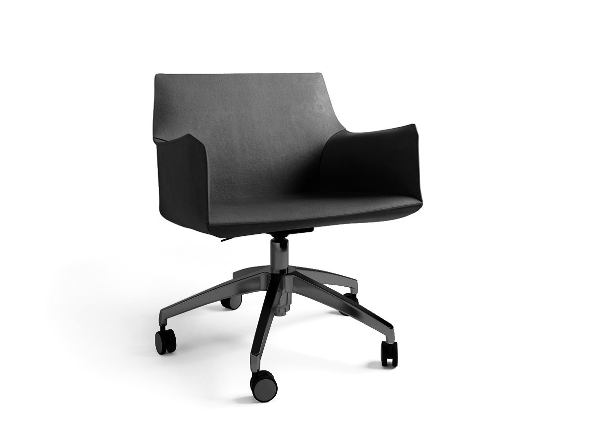 Cassina 413 Cab Office Conference Maxi Chair Black