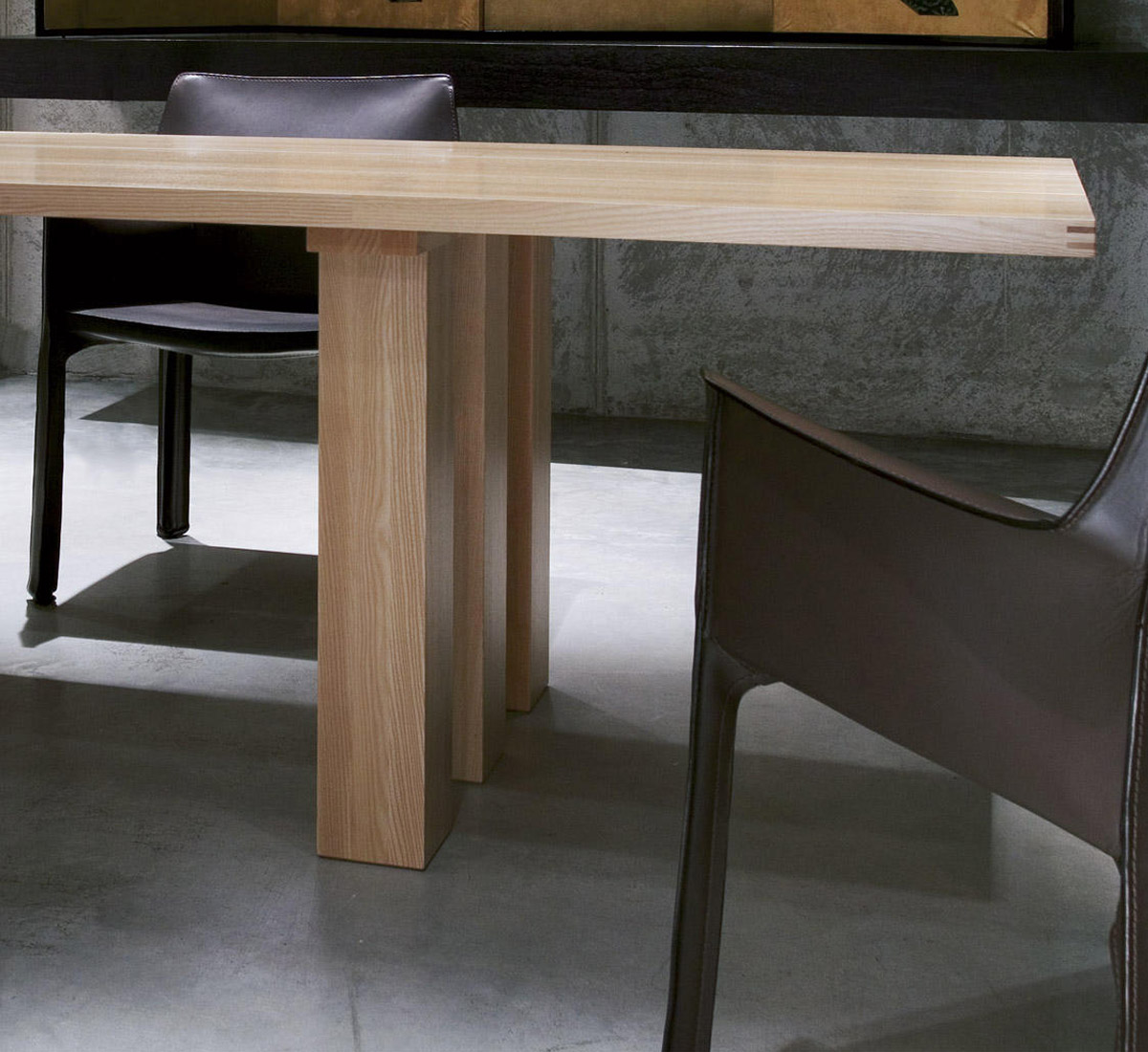 Cassina 451 La Basilica Table 225x785 Cm Natural Ash
