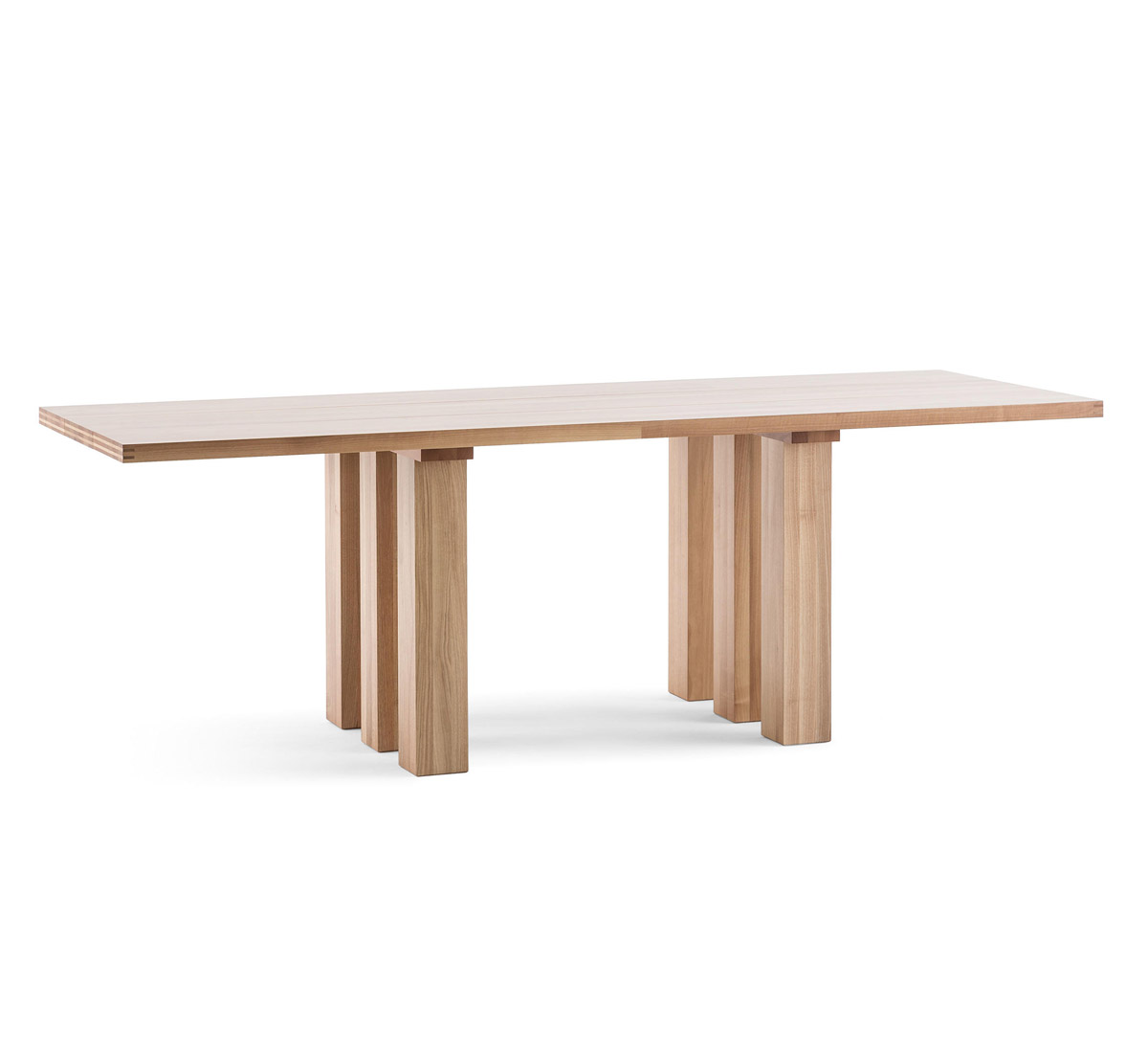 Cassina 451 La Basilica Table 225x785 Cm Natural Ash