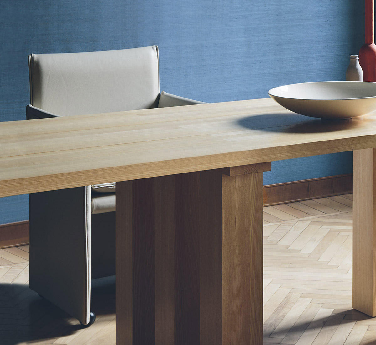 Cassina 451 La Basilica Table 225x785 Cm Natural Ash