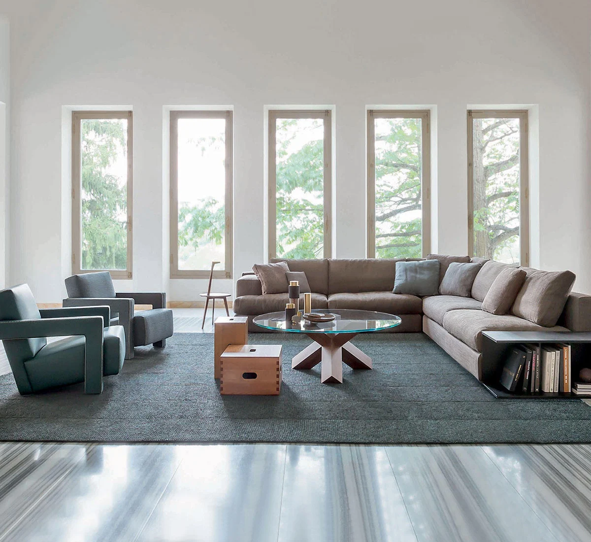Cassina 452 La Rotonda Coffee Table