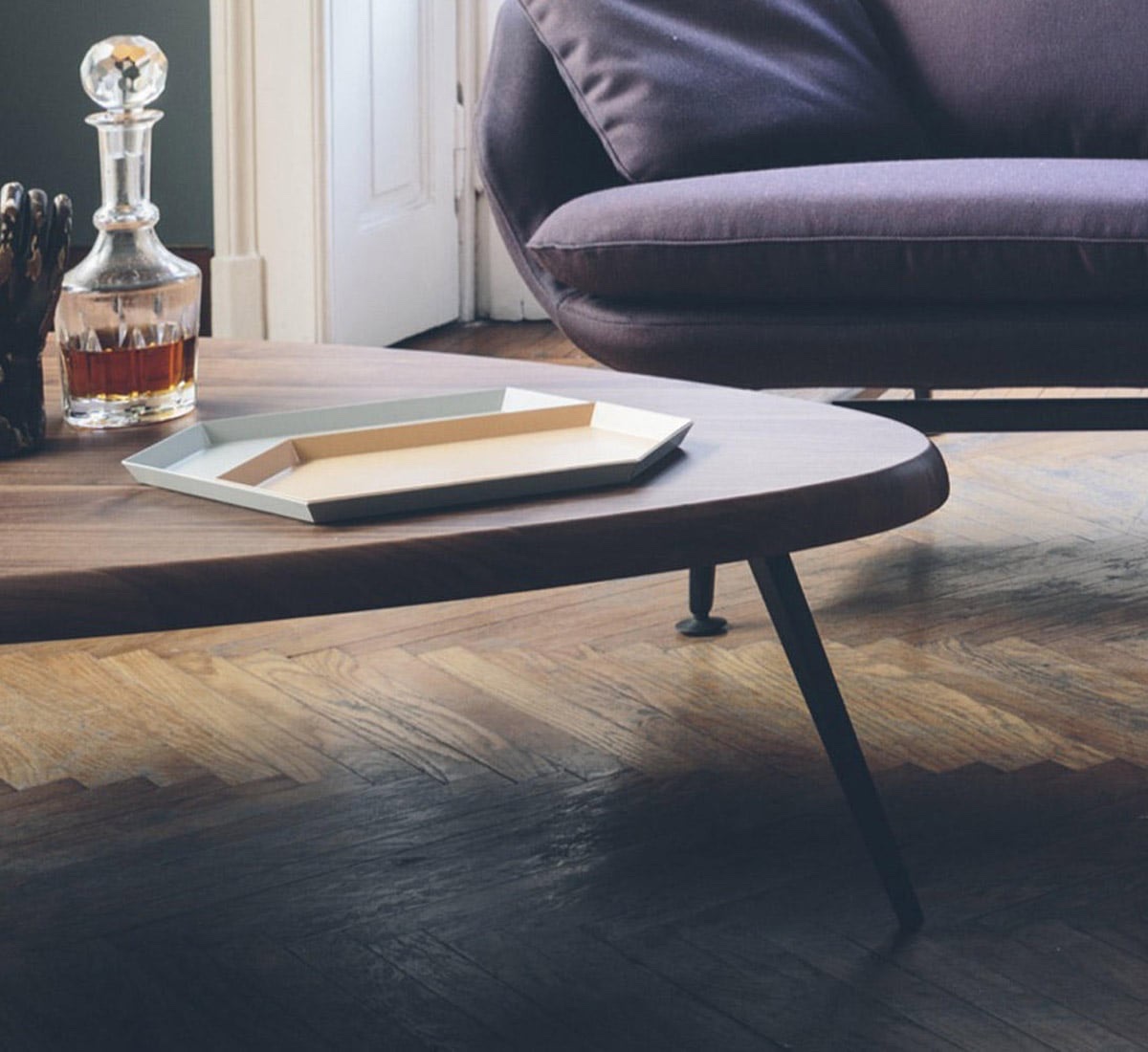 Журнальный столик Cassina 527 Mexique, H 38 см