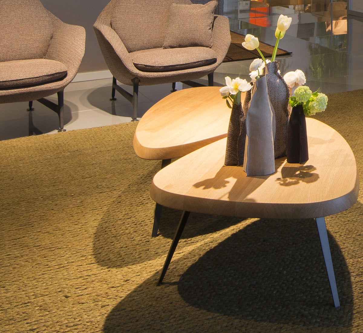 Cassina 527 Mexique Coffee Table Natural Oak