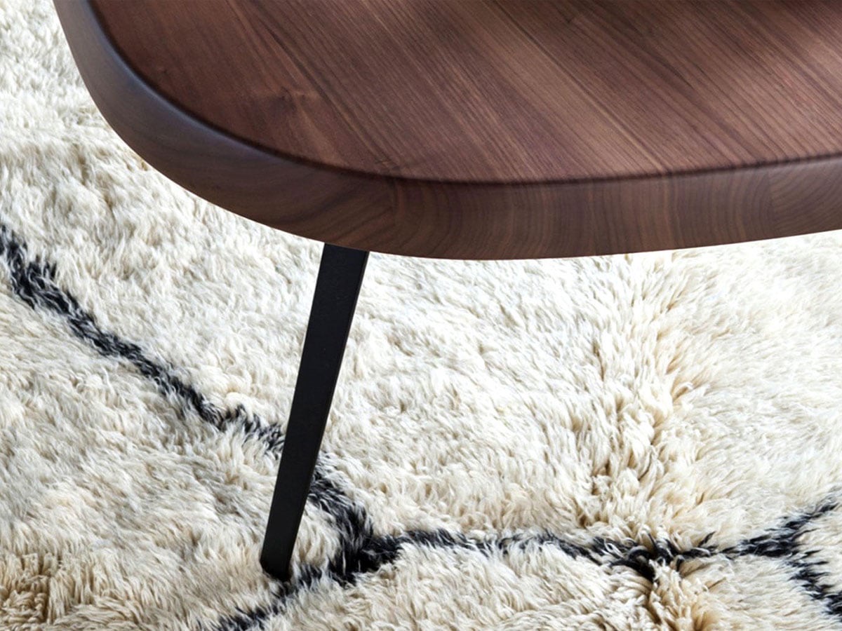 Cassina 527 Mexique Service Table Canaletto Walnut H 70 Cm