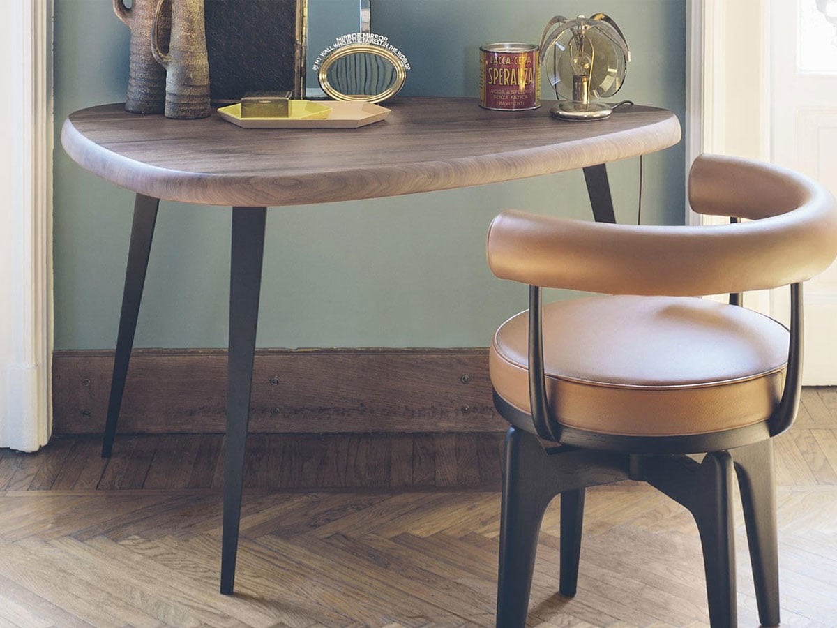 Cassina 527 Mexique Service Table Canaletto Walnut H 70 Cm