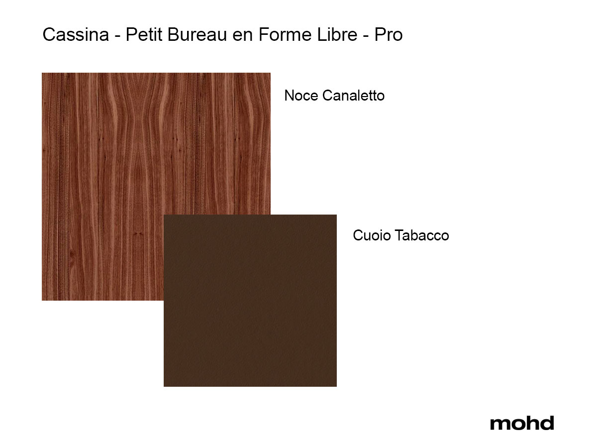 Cassina 538 Petit Bureau En Forme Libre Desk Pro
